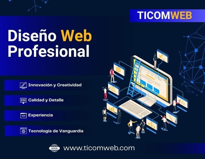 Imagen nosotros de TICOM WEB
